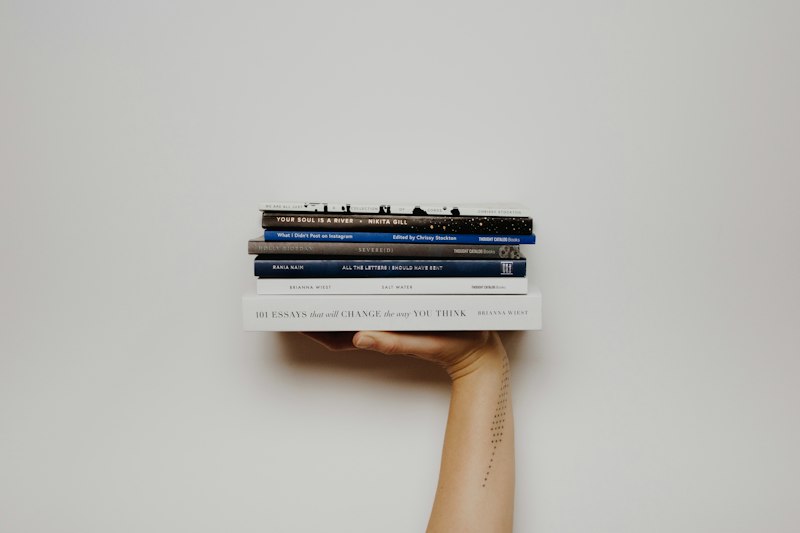 Book and coffee